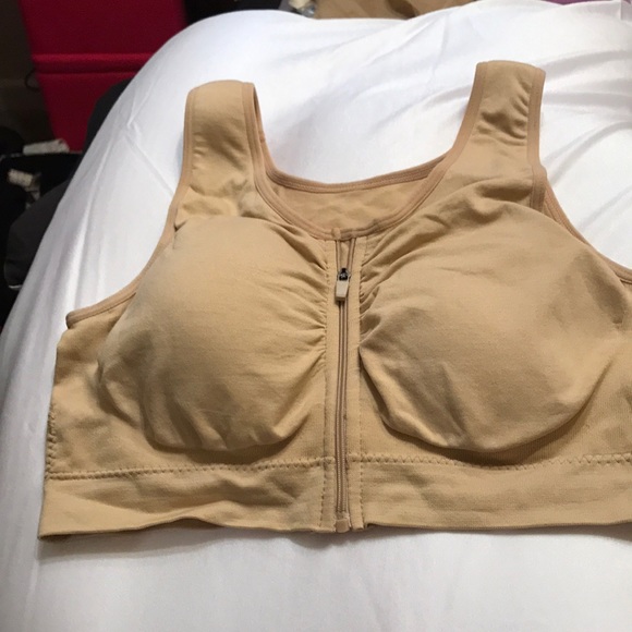 genie bra with zipper front
